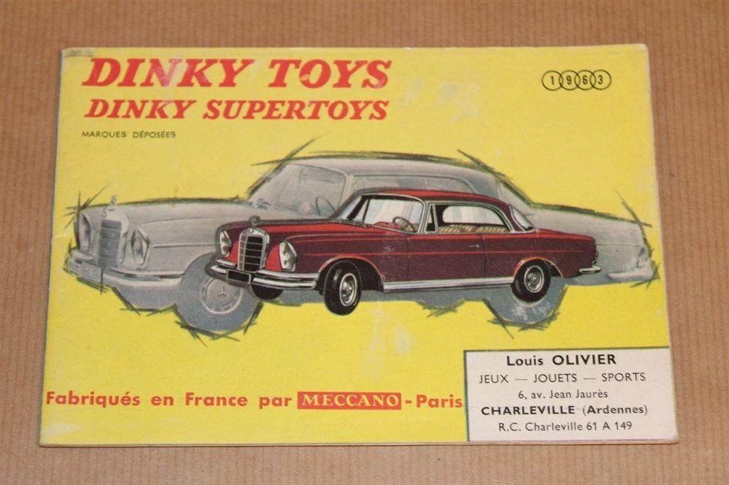 Oude catalogus - Dinky Toys & Dinky Supertoys - 1963, Ophalen of Verzenden