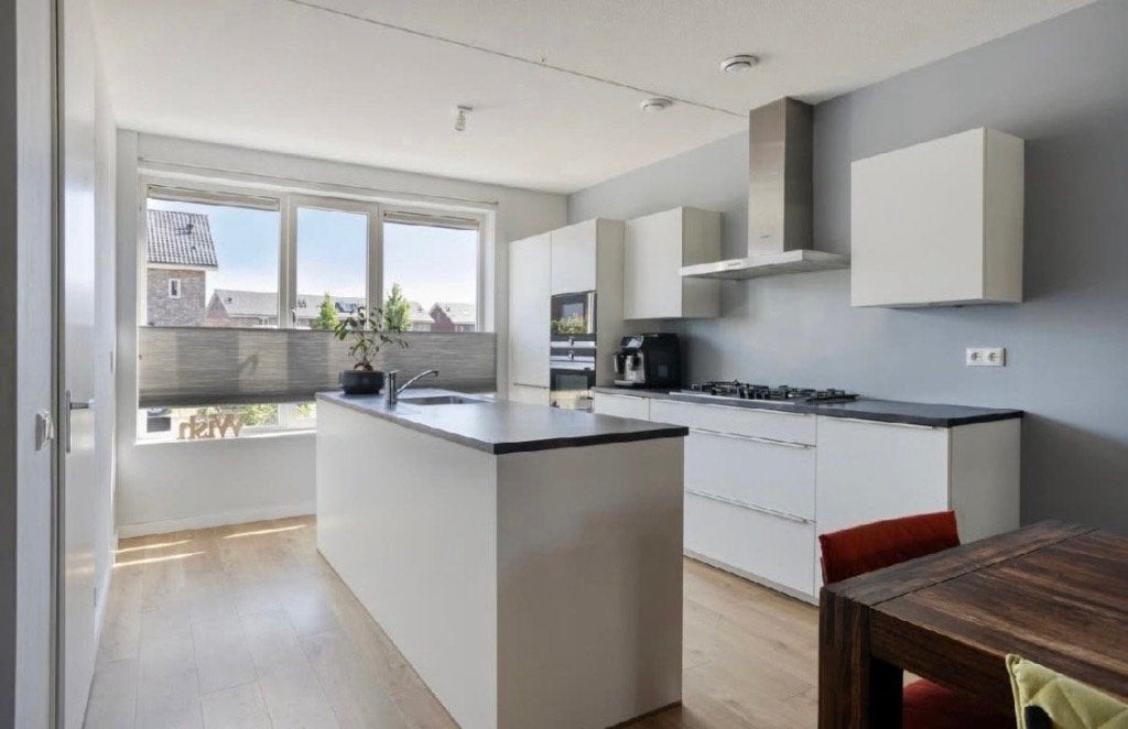 ✨BRUYNZEEL KEUKEN MET KOOKEILAND+SIEMENS APPARATUUR   ✨, Ophalen, Wit, Dubbelwandige keuken, Zo goed als nieuw