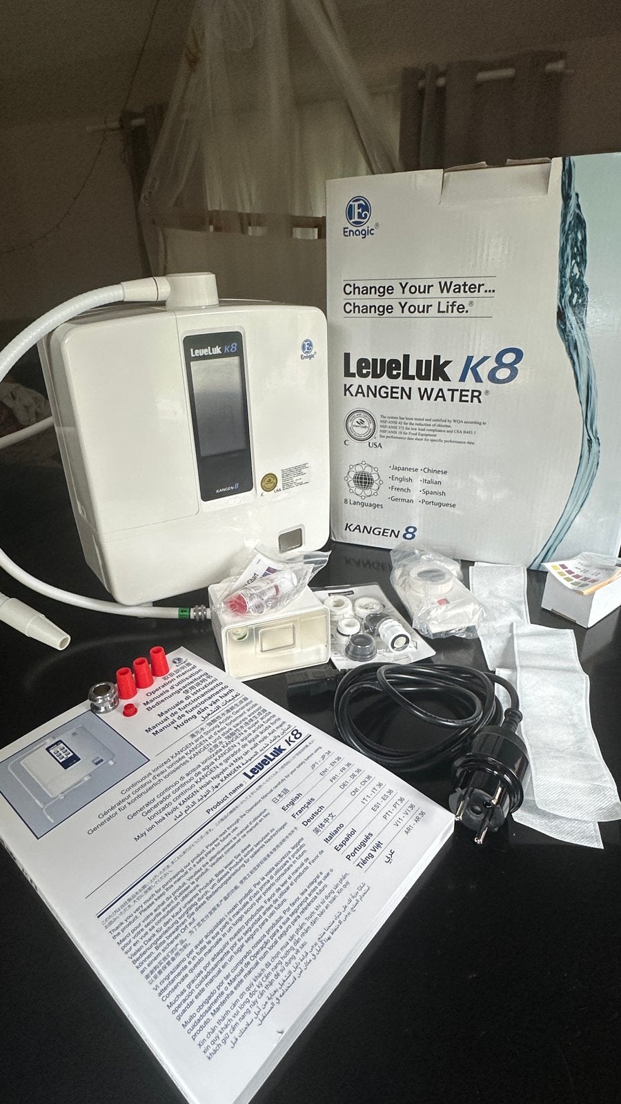Enagic LeveLuk K8 Kangen Water machine - enkele maanden gebr, Ophalen, Zo goed als nieuw