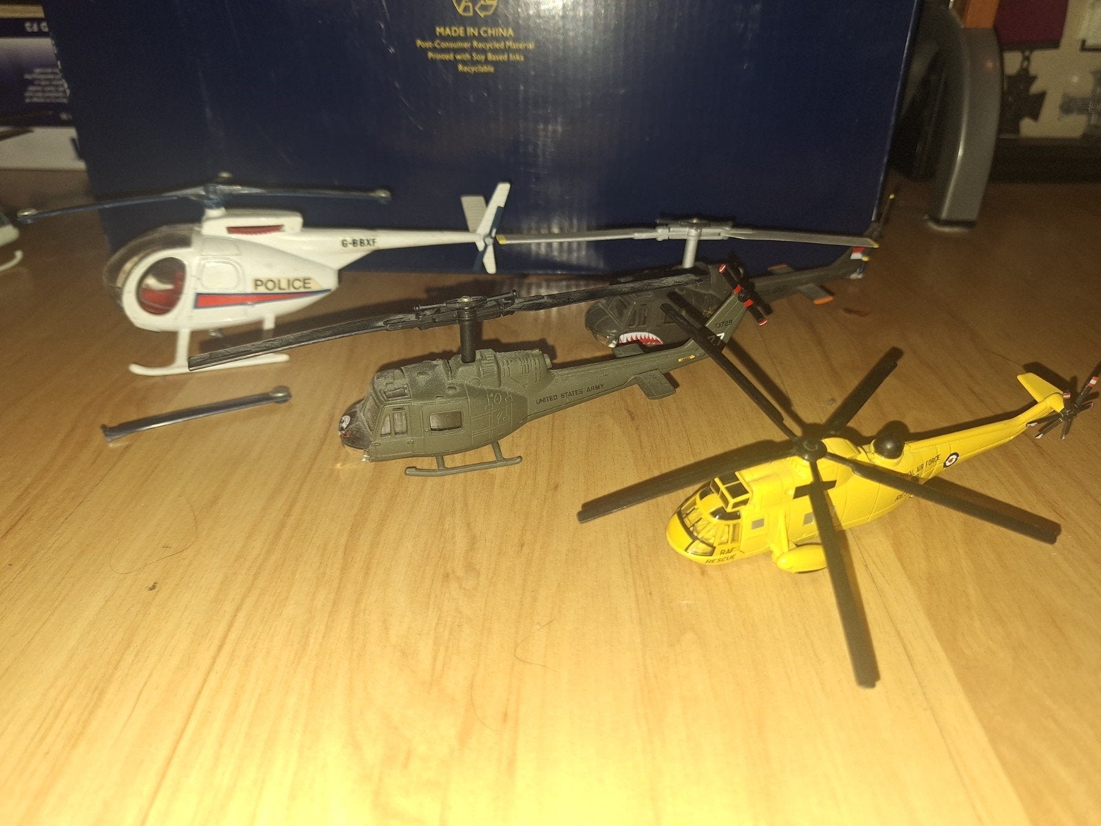 Corgi Helikopters, Verzenden, Gebruikt, Groter dan 1:72, Overige merken