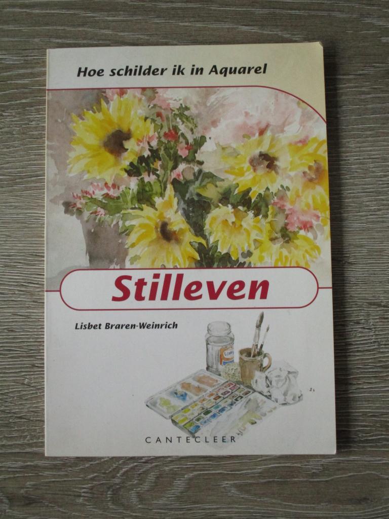 Hoe schilder ik in aquarel - Stilleven - Lisbet Braren-Wei, Boeken, Hobby en Vrije tijd, Ophalen of Verzenden, Gelezen, Tekenen en Schilderen