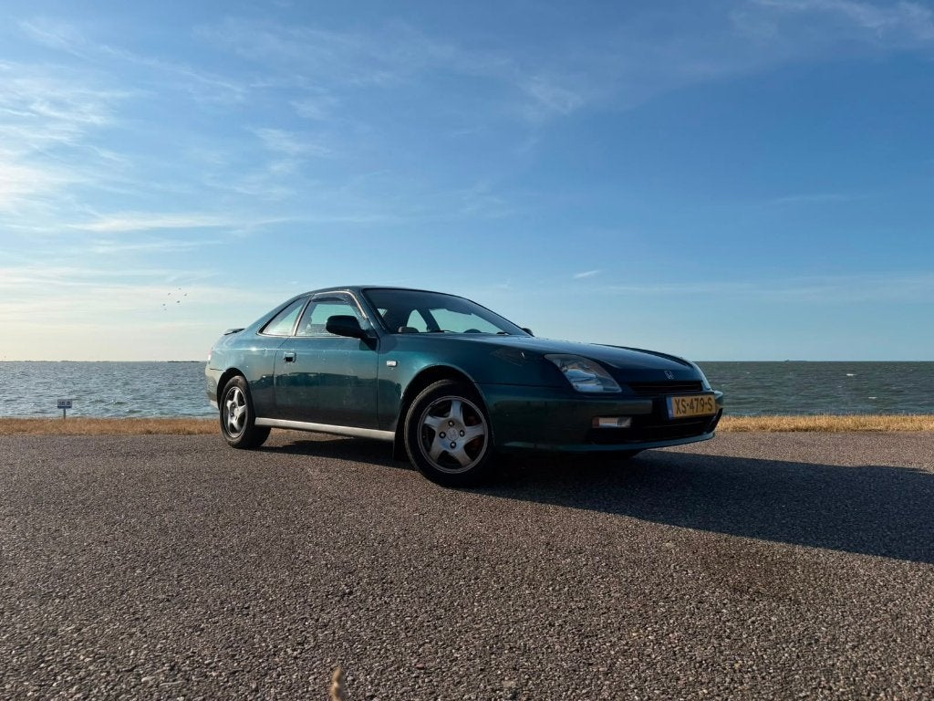 Honda Prelude 2.0i 5e generatie – Handgeschakeld – Airco, Auto's, Honda, Voorwielaandrijving, Beige, 133 pk, Handgeschakeld