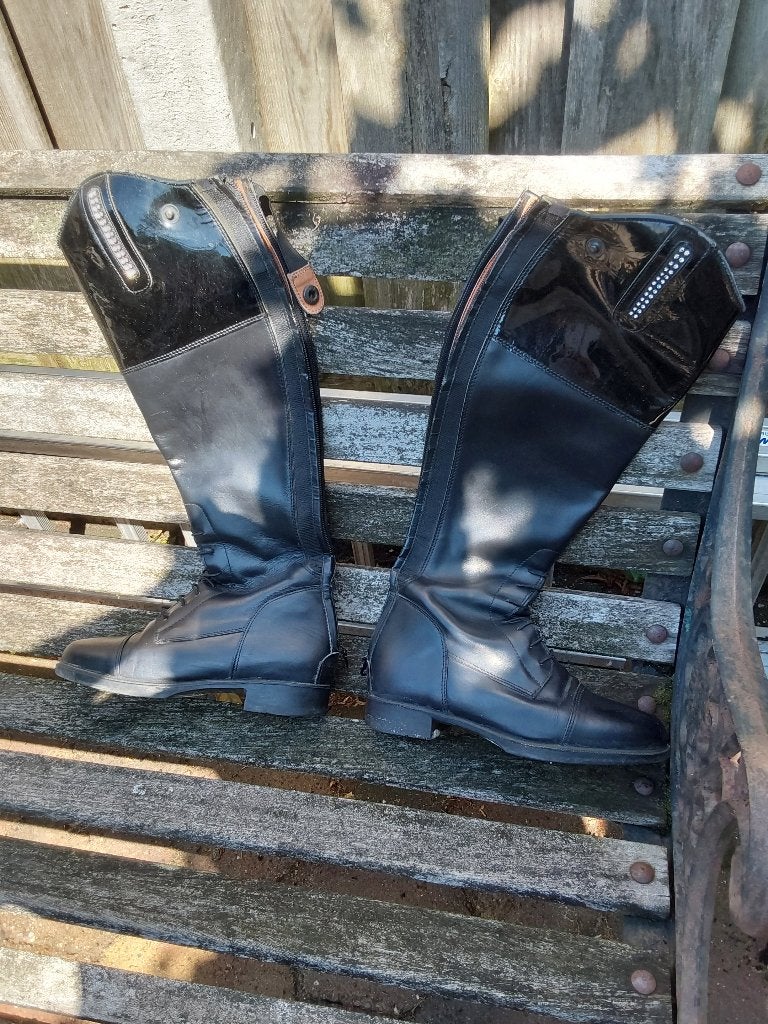 Paardrijlaarzen, Ophalen, Dressuur, Zo goed als nieuw, Dames