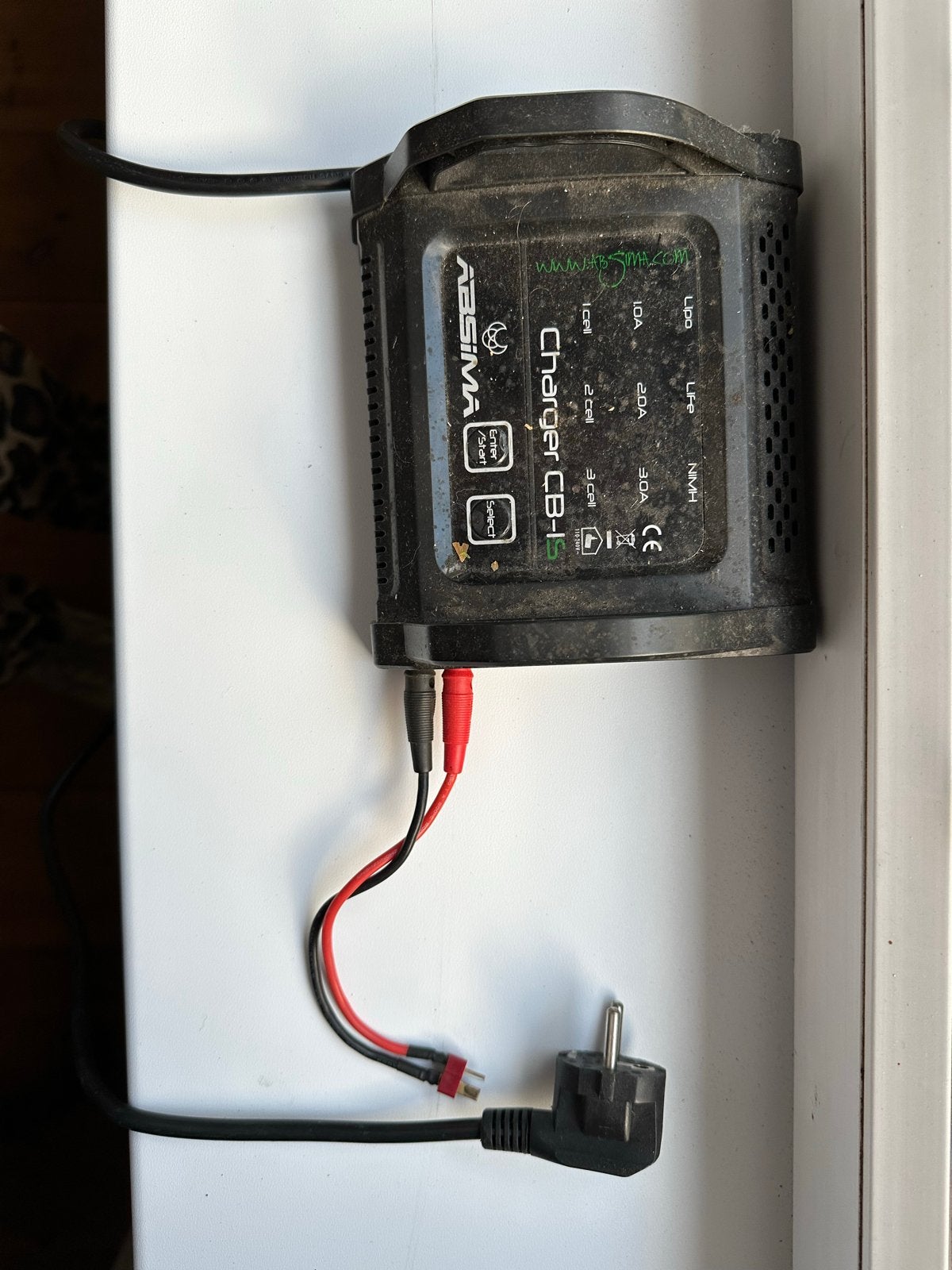 Absima Charger CB-1S RC Acculader, Universeel, Gebruikt, Ophalen of Verzenden, Overige typen