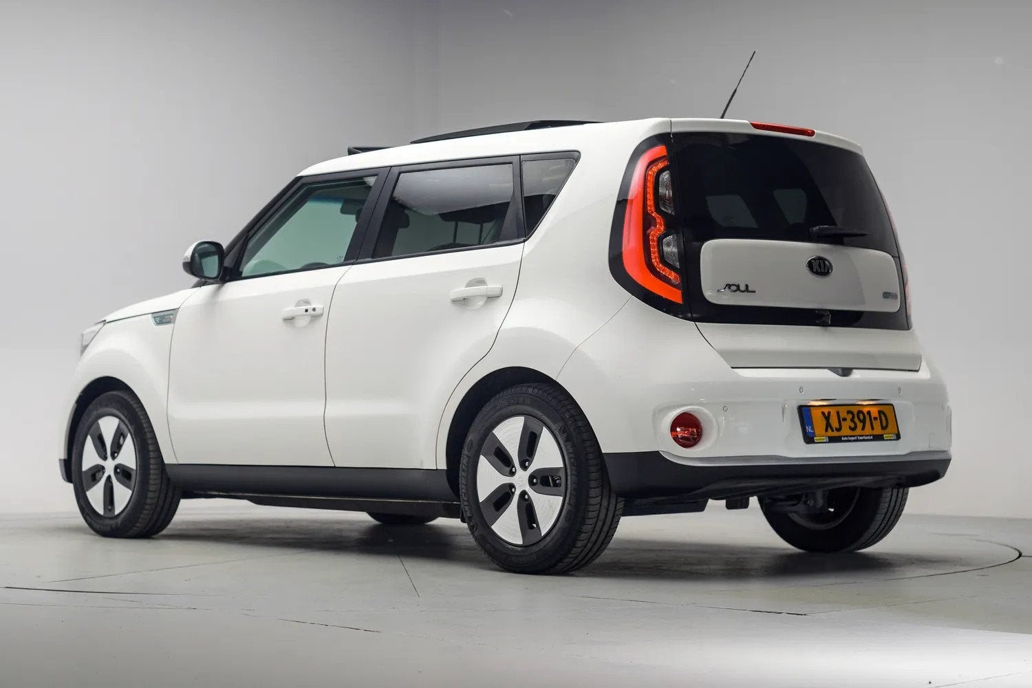Kia Soul EV Edition 30 KWh Aut. {Pano/Apple/Android/Navi/Cli, Auto's, Automaat, 0 cilinders, Gebruikt, Wit