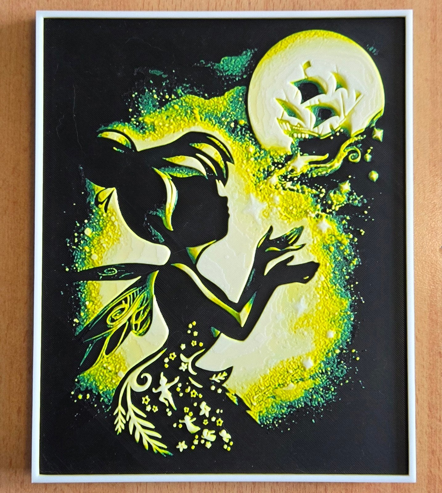 Tinkerbell schilderijtje, Ophalen of Verzenden