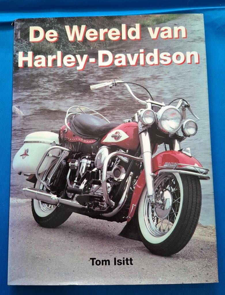 Mooi boek van Harley Davidson, Ophalen of Verzenden