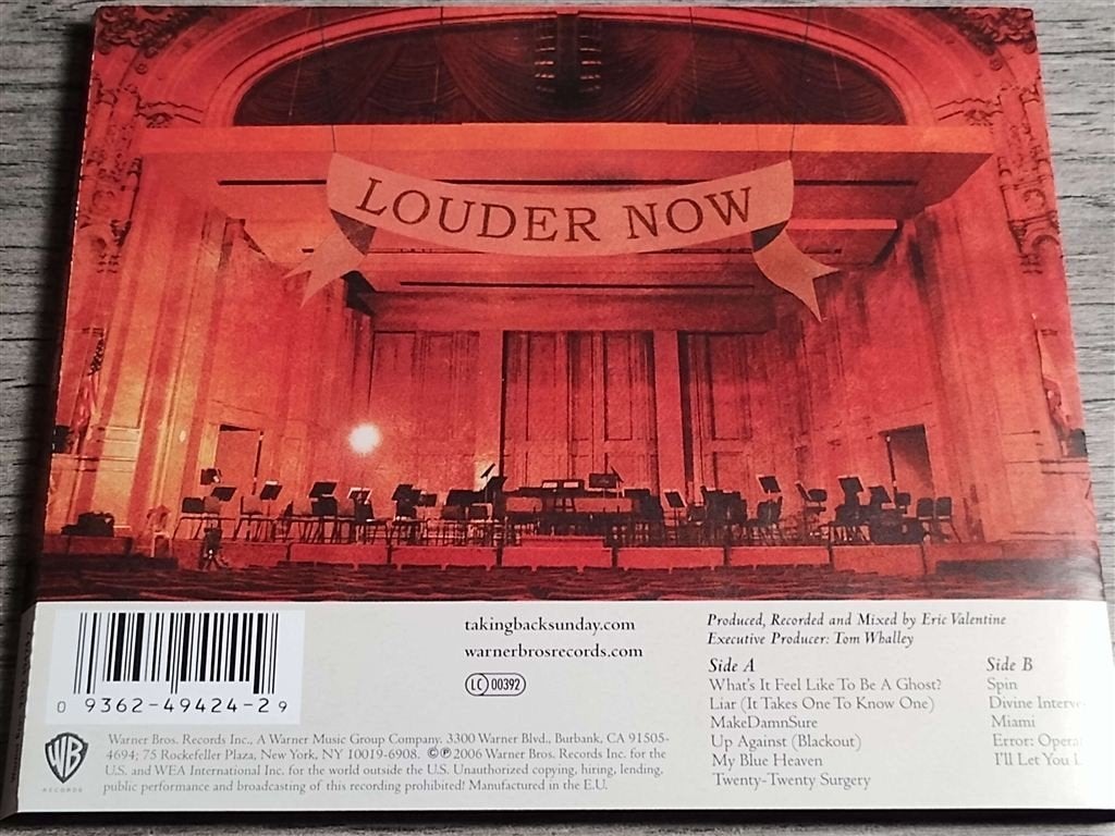 Taking Back Sunday - Louder Now, Ophalen of Verzenden, Gebruikt, Poprock