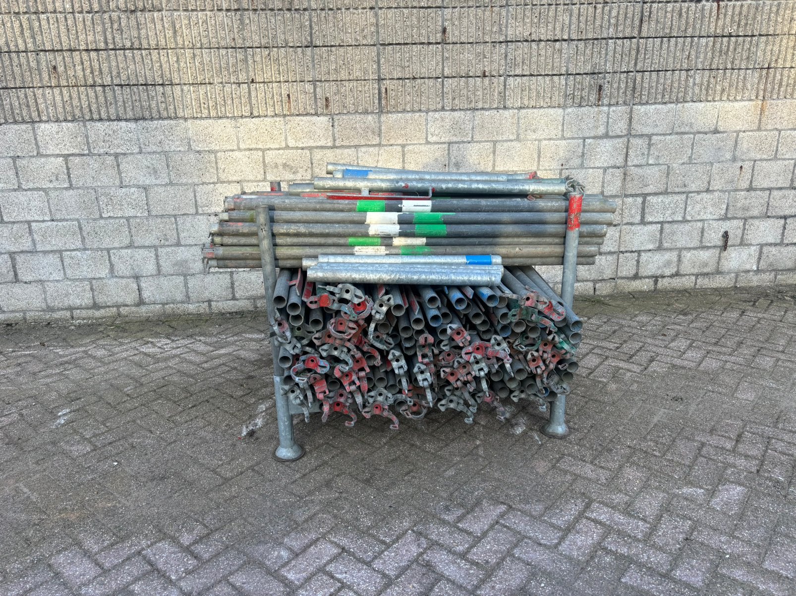 Randbeveiliging Steiger - 143 stuks - Gebruikt - Steiger
