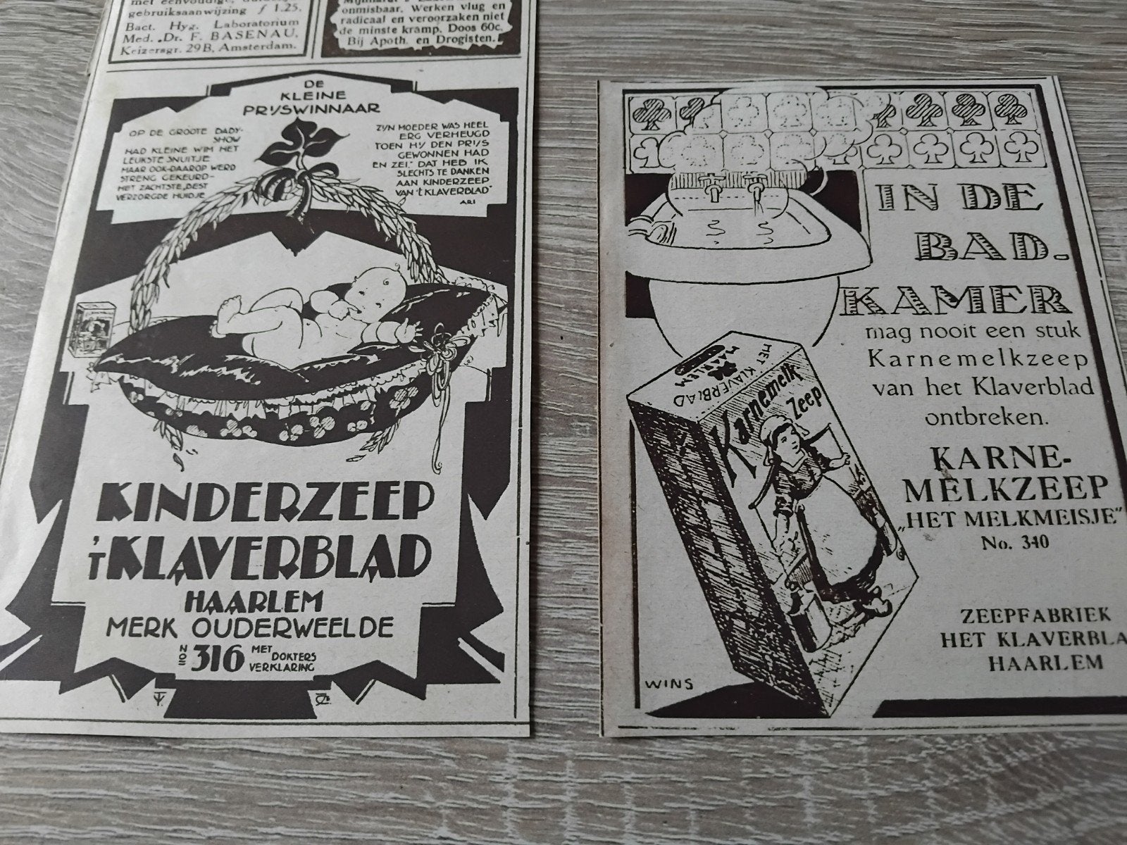 div. oude knipsels, Ophalen of Verzenden, 1940 tot 1960, Knipsel(s)