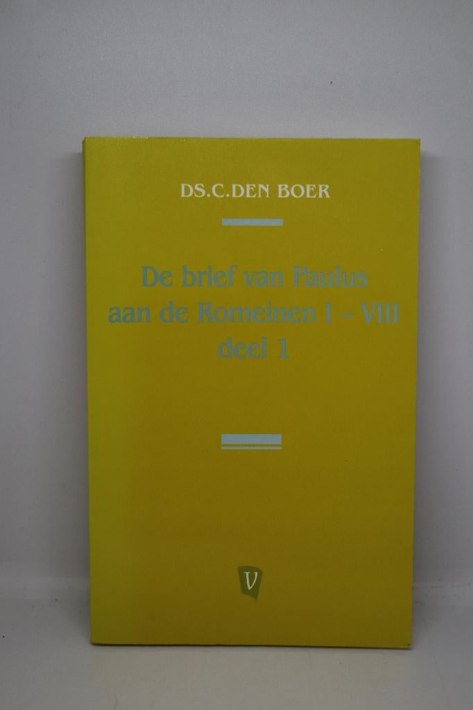 Romeinen 1-8 (deel 1) - Romeinen - C. den Boer, Ophalen of Verzenden, Gelezen