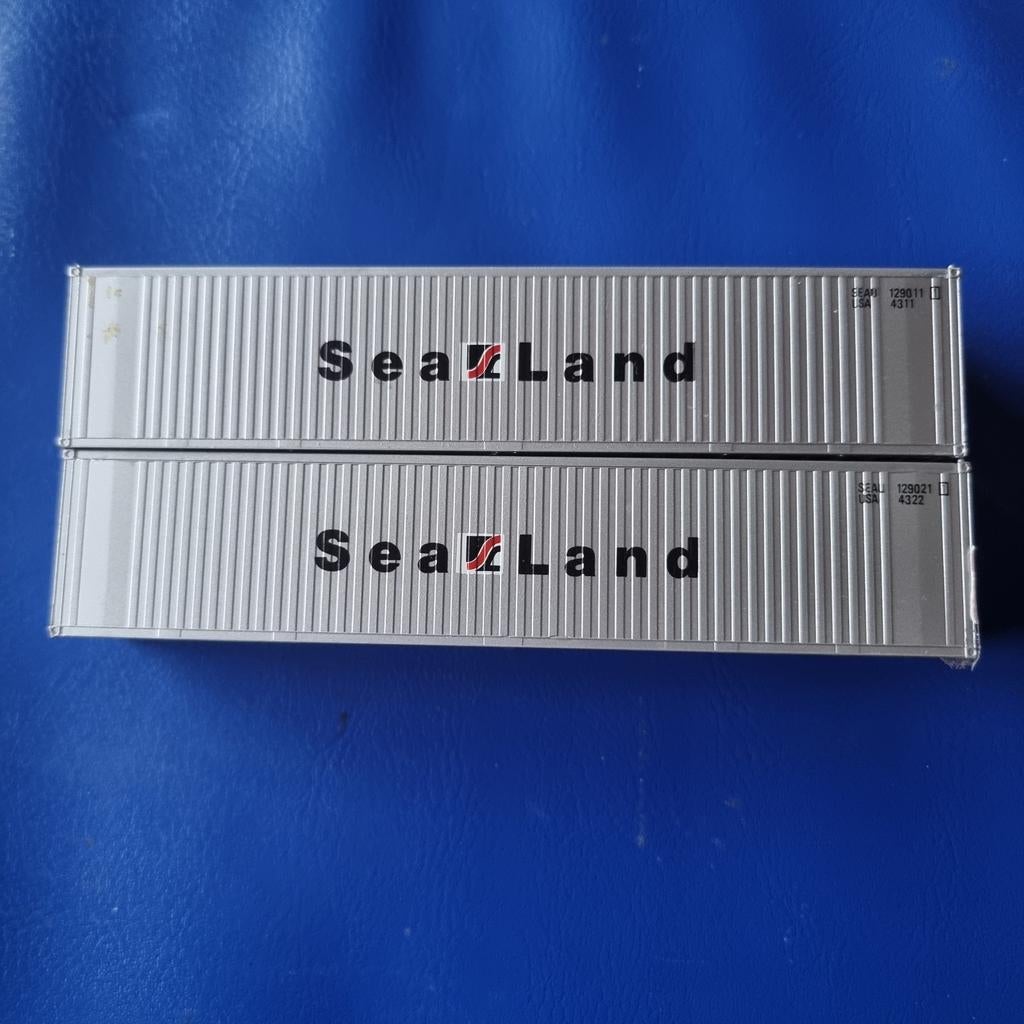 SEA LAND CONTAINERS 40ft 1:87-H0, Ophalen of Verzenden