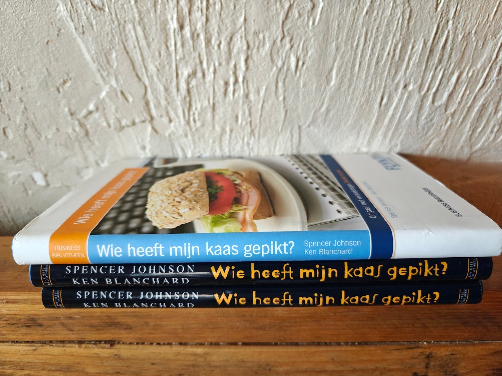 3 X Wie heeft mijn kaas gepikt., Boeken, Ophalen of Verzenden, Zo goed als nieuw, Management