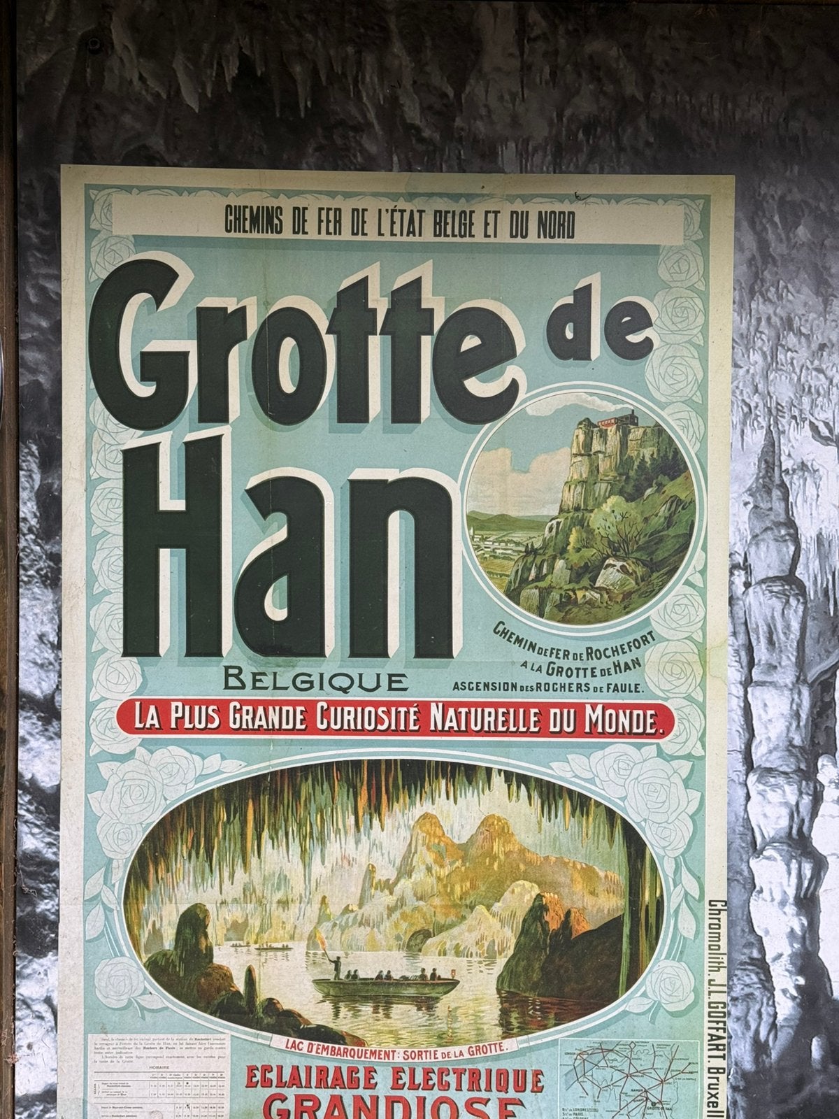 Kinderkaart voor de Grotten van Han, Eén persoon, Ticket of Toegangskaart