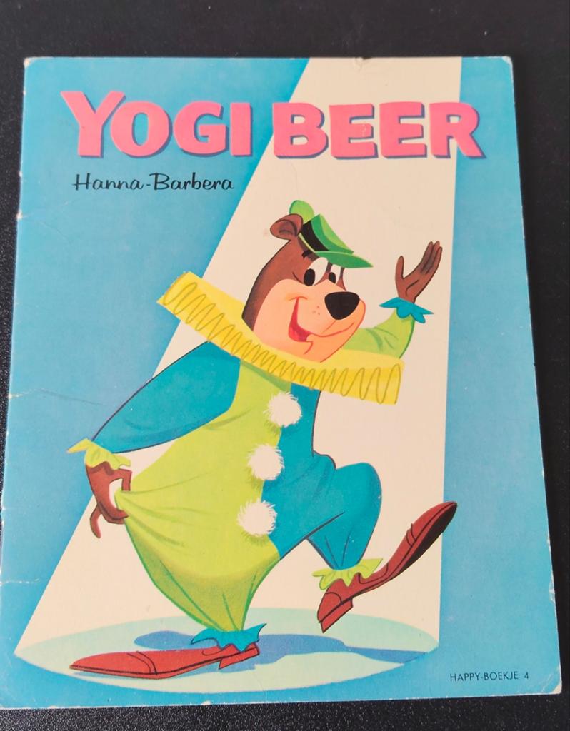 Yogi Beer - Happy-Boekje 4 - Hanna-Barbera (1964), Boeken, Ophalen of Verzenden, Gelezen, Hanna-Barbera, Fictie algemeen