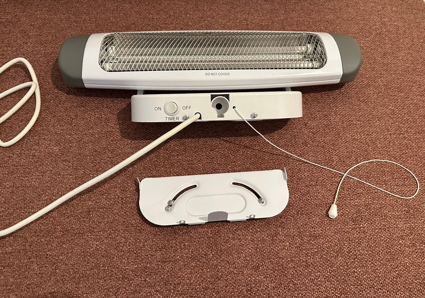 Reer infrared heater - infraroodstraler 600W, Ophalen of Verzenden, Zo goed als nieuw