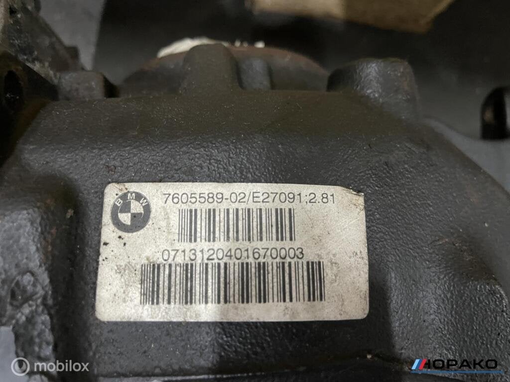Differentieel BMW 3 serie F30 F31 N55 2.81 - 7605589-02, Gebruikt, Einsteinlaan 5 rijswijk, Bmw, Ophalen of Verzenden
