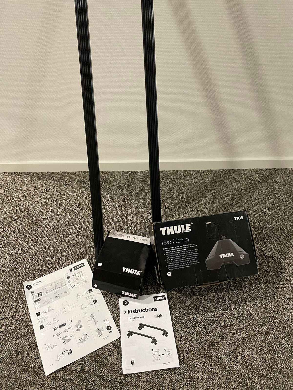 Nieuwe Thule dakdragers voor Seat Ateca (zonder railing), Ophalen, Nieuw