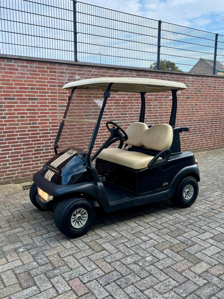 Prachtige Elektrische Clubcar golfkar Black&Tan, Ophalen of Verzenden, Zo goed als nieuw, Golfkar
