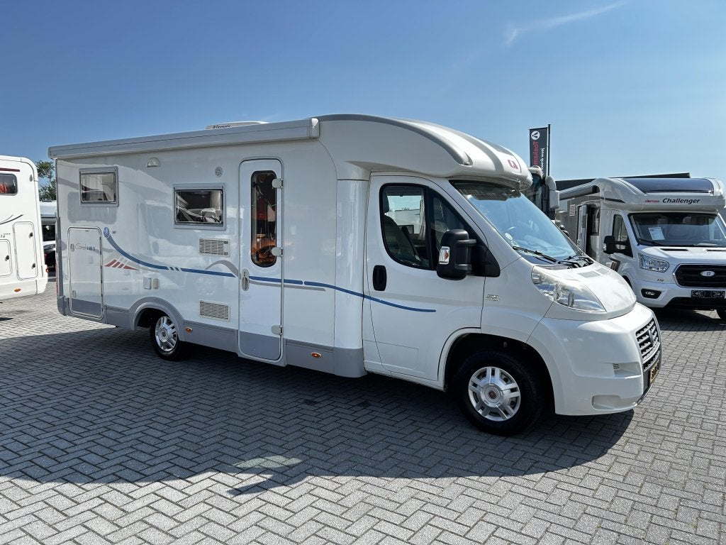 Fiat Adria Coral 660 SL Enkele-bedden/2007/Euro-4/2xAirco!, Caravans en Kamperen, Campers, Fiat, 7 tot 8 meter, Bedrijf, Tot en met 3