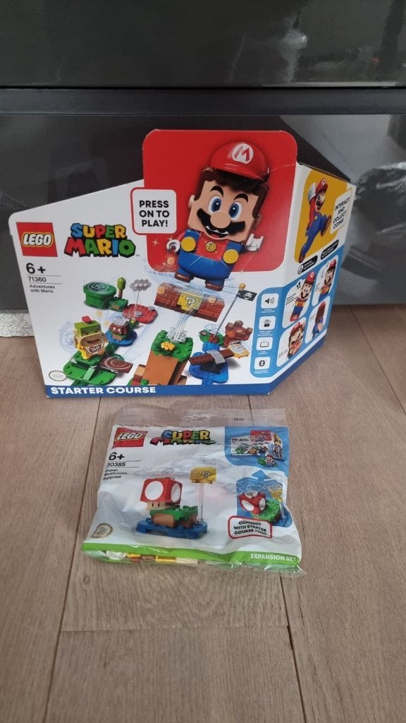LEGO Super Mario Avonturen met Mario Startset 71360+30385, Overige thema's, Lego, Nieuw, Ophalen of Verzenden