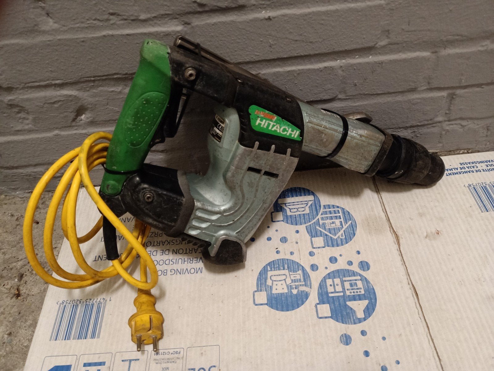 Hitachi H 45MR Boor- en Breekhamer - Gebruikt, Ophalen, Gebruikt, 600 watt of meer, Boor- en/of Breekhamer