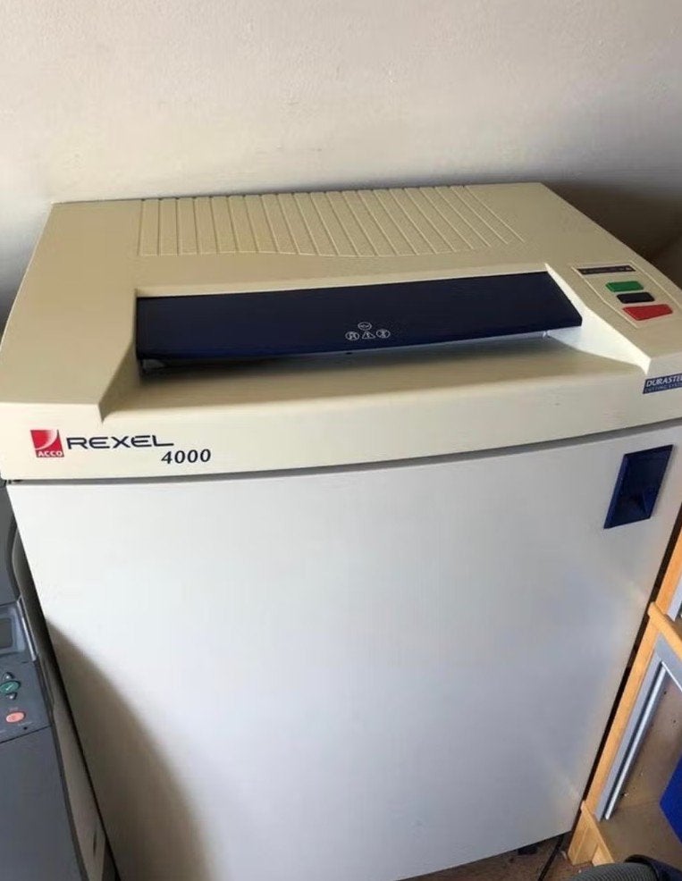 Papiervernietiger Rexel Acco 4000., Ophalen, Gebruikt