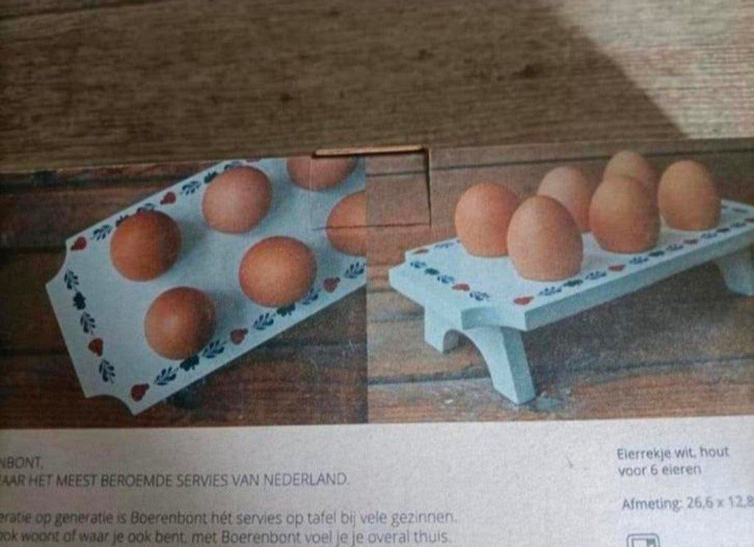 🥚🥚boerenbont eierrekje🥚🥚.  nieuw, Huis en Inrichting, Verzenden, Nieuw