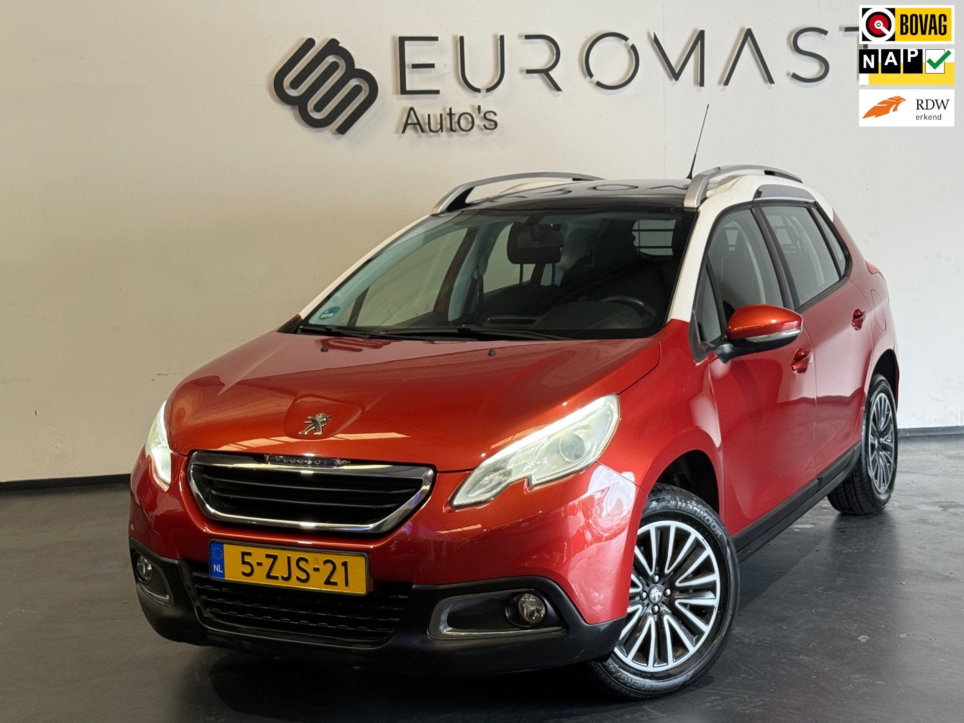 Peugeot 2008 1.2 PureTech Active Automaat Panoramadak Airco, Auto's, Euro 6, 1199 cc, 82 pk, 770 kg