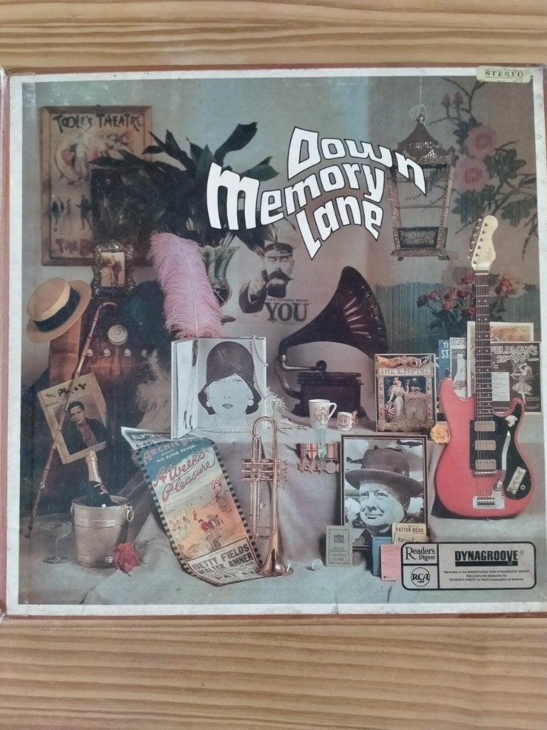 10 LP Box:  Down Memory Lane   -   RCA RDS 615  -  1966, Boxset, Pop, Ophalen of Verzenden, Zo goed als nieuw