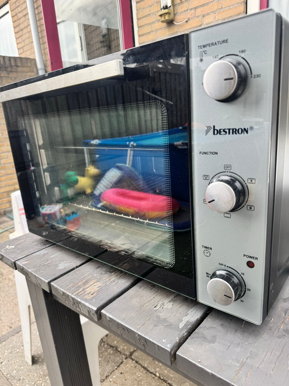 Bestron Vrijstaande Oven 31L 1500W - Compact en Krachtig, Witgoed en Apparatuur, Ovens, Ophalen, 50 tot 55 cm, Minder dan 45 cm