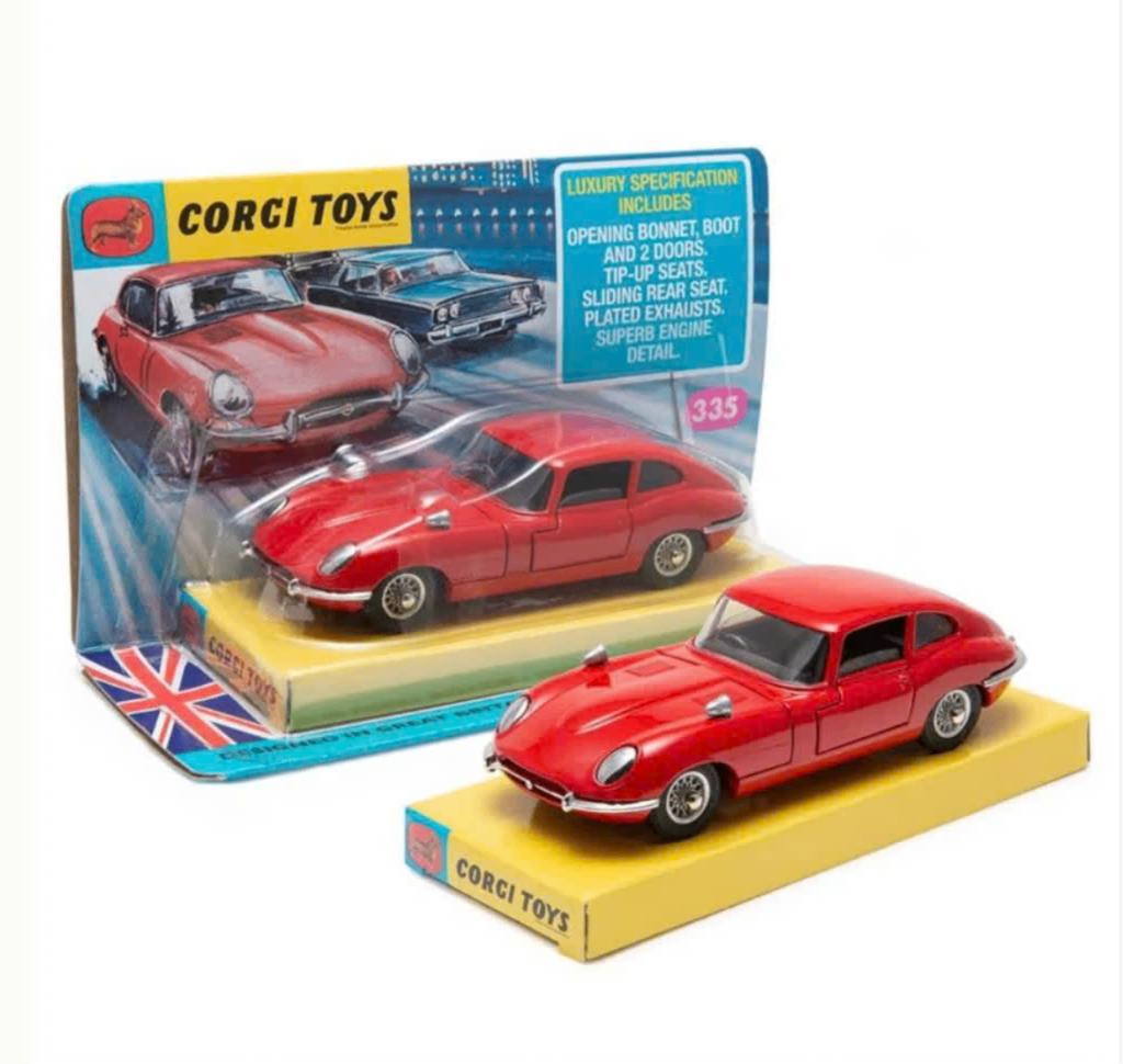 Jaguar E Type 2+2 4.2 Litre ROOD 1/43 CORGI NEW ref. 335, Verzenden, Nieuw, Auto, Corgi