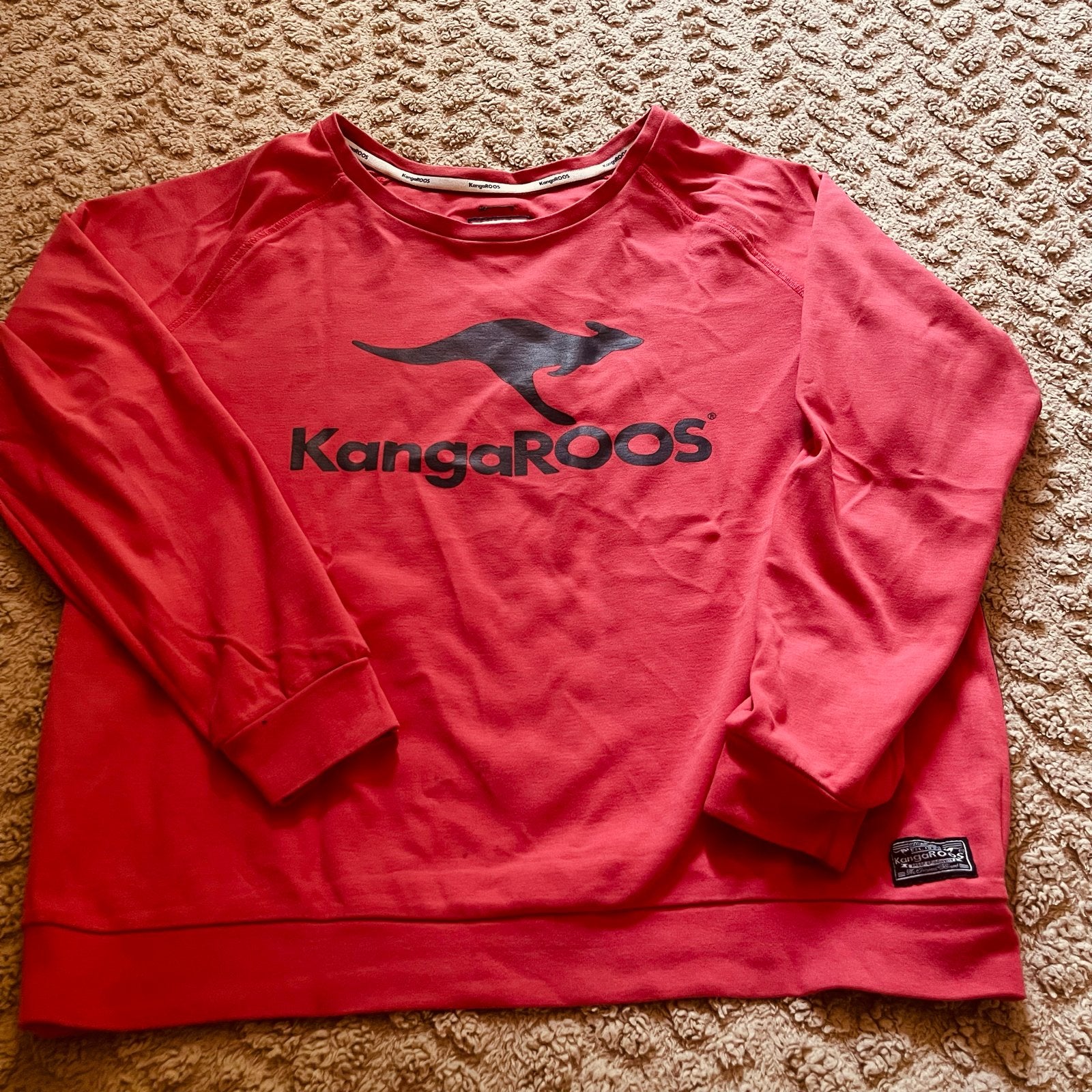 KangaROOS sweater rood - Maat 42/44 (L), Ophalen of Verzenden, Zo goed als nieuw, Maat 42/44 (L), Rood