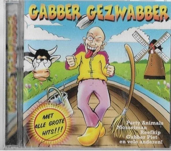 Gabber Gezwabber (in plastic), Cd's en Dvd's, Cd's | Dance en House, Nieuw in verpakking, Overige genres, Ophalen of Verzenden