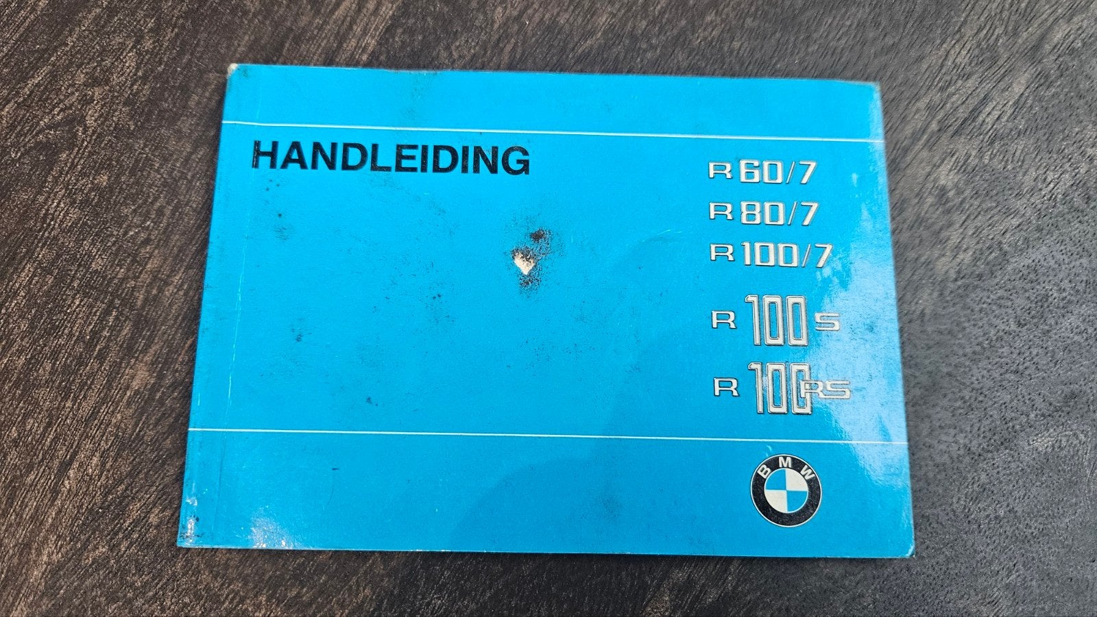 BMW Motorrad Handleiding R60/7 R80/7 R100/7 R100S R100RS, Ophalen of Verzenden