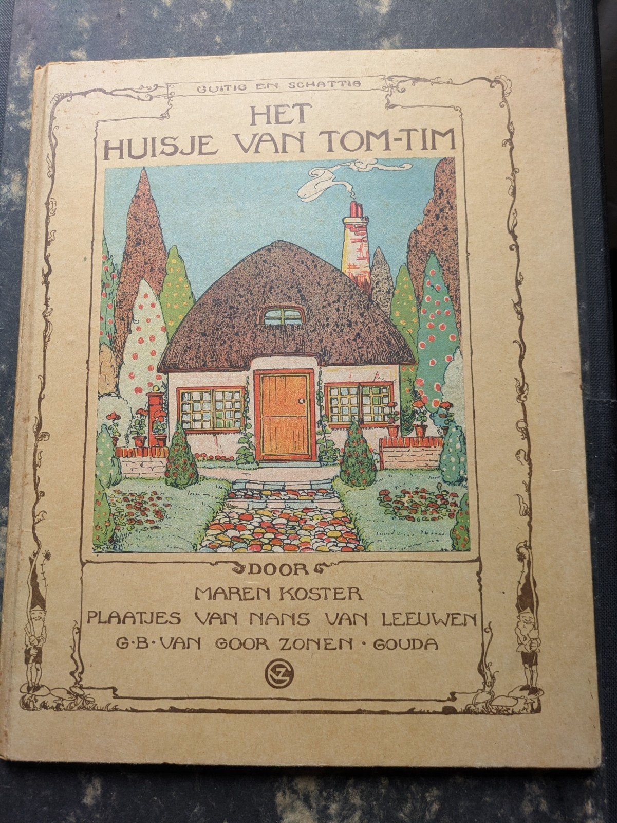 Oud kinderboek 'Het Huisje van Tom-Tim', Maret Kroon, Ophalen of Verzenden, Gelezen, Maret Kroon, Fictie algemeen