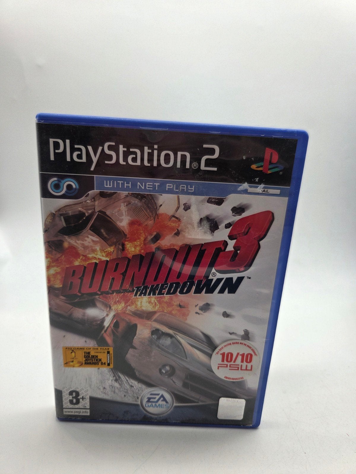 Burnout 3 Takedown - PlayStation 2 (PS2) Racegame, Gebruikt, Electronic Arts, 2 spelers, Ophalen of Verzenden