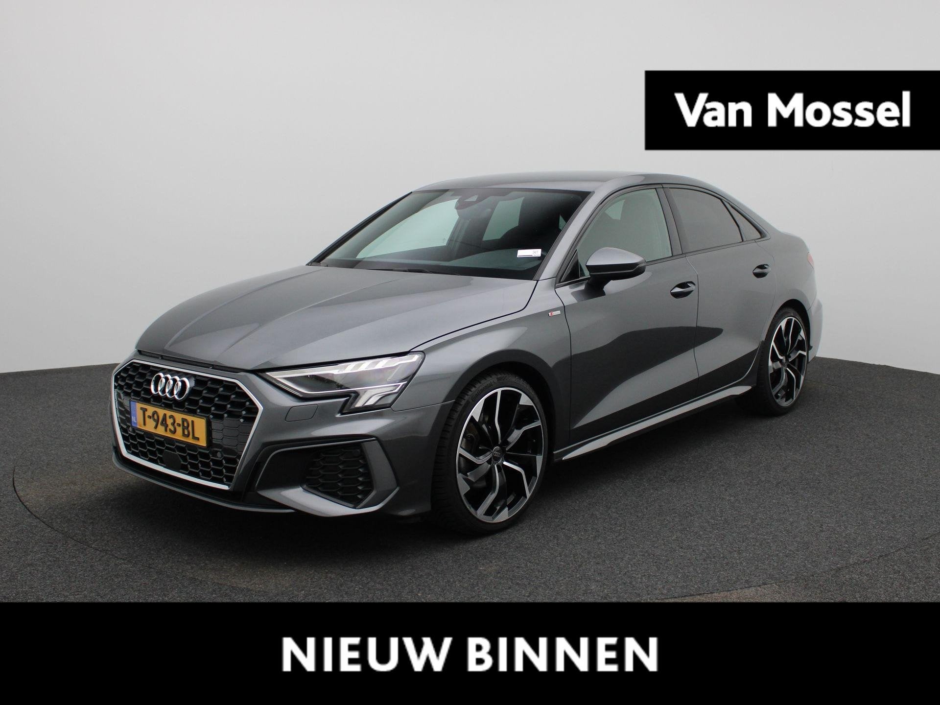 Audi A3 Limousine 30 TFSI S edition | BANG & OLUFSEN | APPLE, 12 maanden, Gebruikt, Leder en Stof, Origineel Nederlands