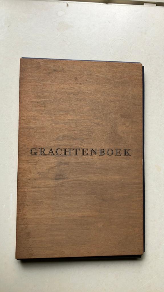 Grachtenboek - Boek over Amsterdamse grachtenpanden, Ophalen, Gelezen