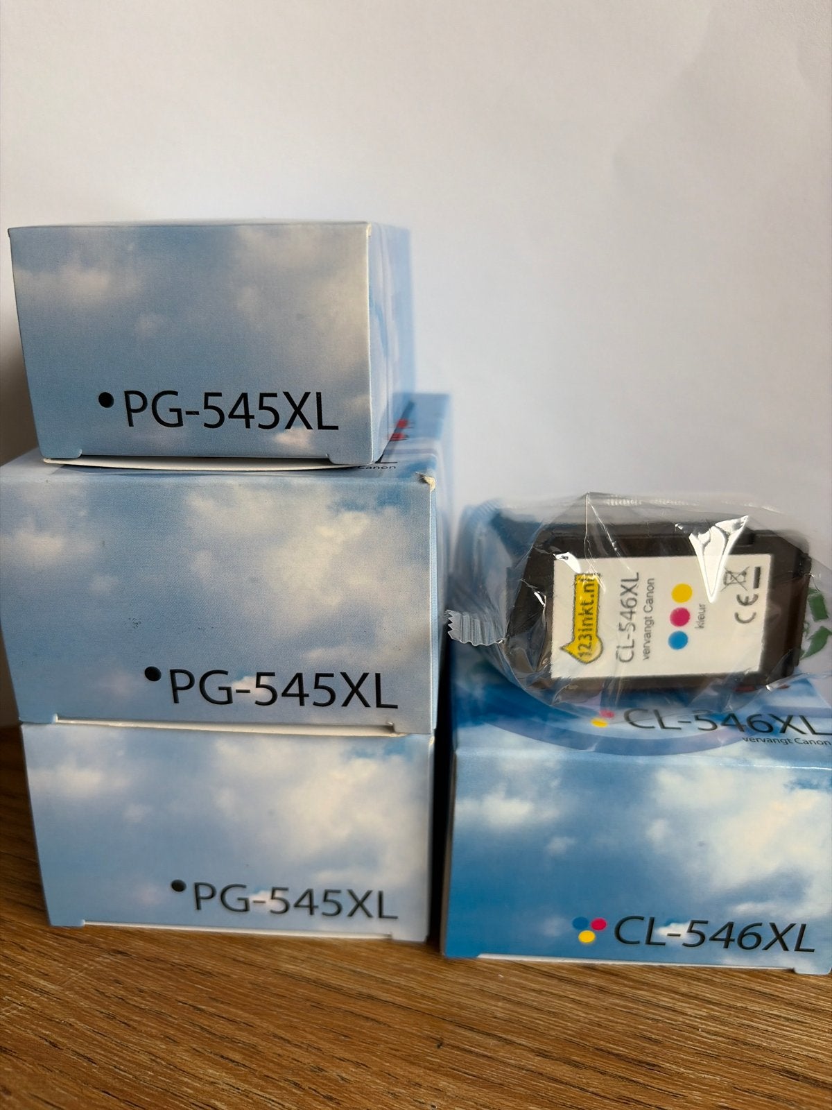 Nieuwe inktcartridges PG-545XL en CL-546XL (vervanging), Ophalen of Verzenden, Nieuw