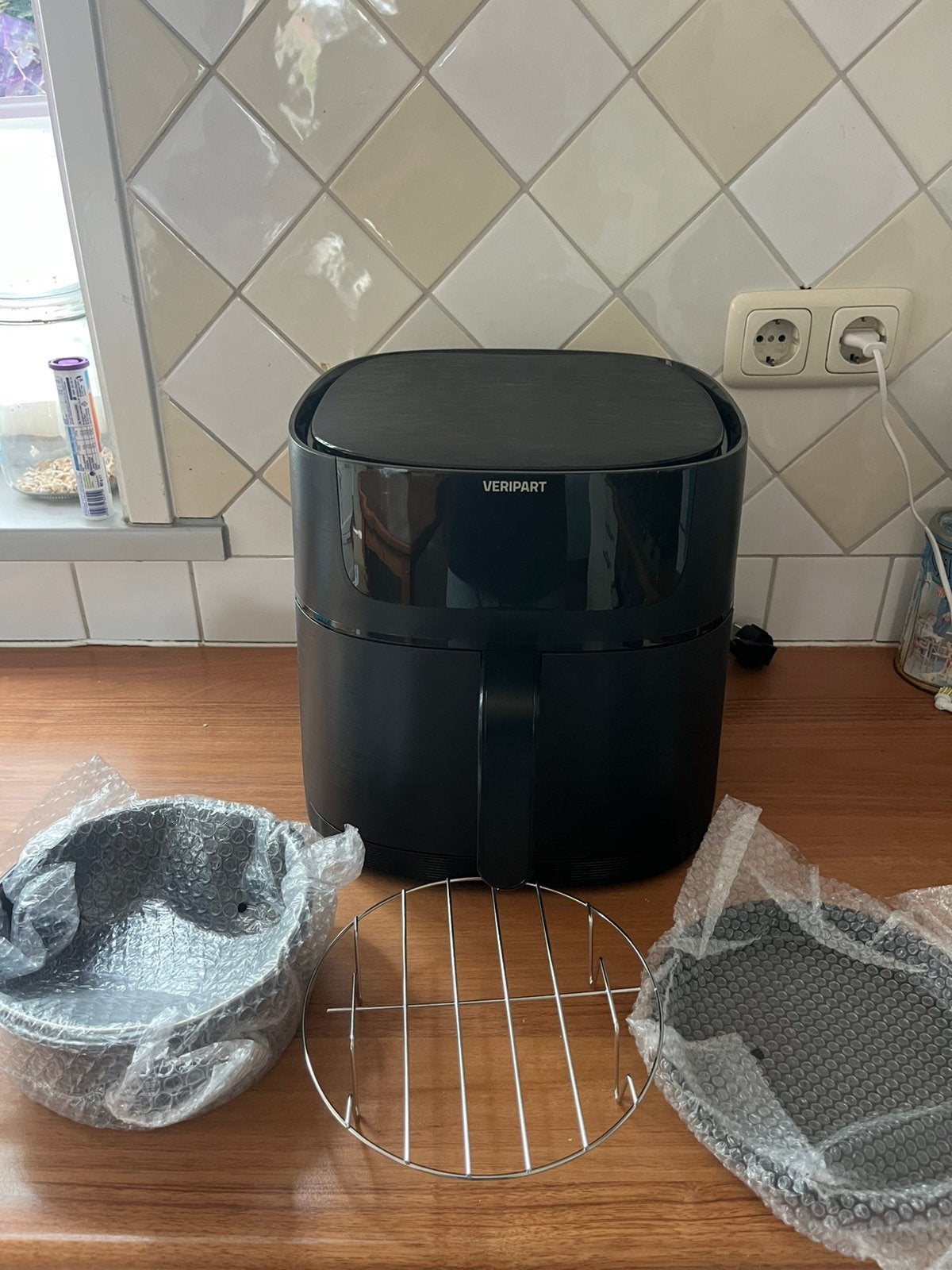 Veripart XXL airfryer 8L, Ophalen of Verzenden, Nieuw, Airfryer XXL, 1500 gram of meer