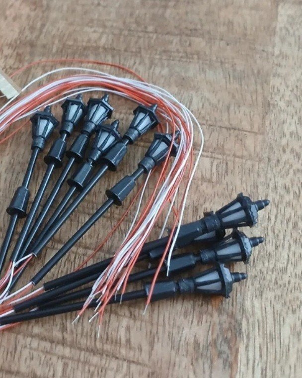 Antieke ledlantaarns h0, Hobby en Vrije tijd, Modeltreinen | H0, Verzenden
