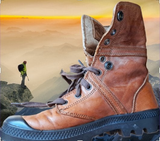PALLADIUM 🍂pallabrouse baggy leren laarsjes mt 37, Bruin, Verzenden, Lage of Enkellaarzen, Palladium