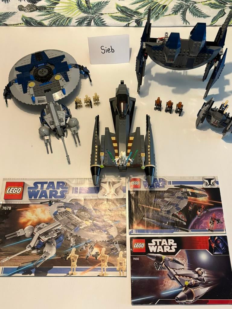 Lego Star Wars combi sets 7678/7656/8016/75073, Ophalen of Verzenden, Zo goed als nieuw, Lego
