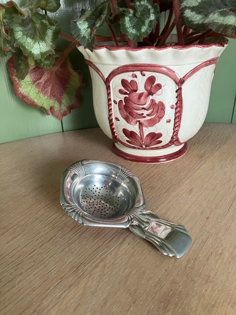 Vintage Gero Zilmeta theezeefje, Antiek en Kunst, Ophalen of Verzenden
