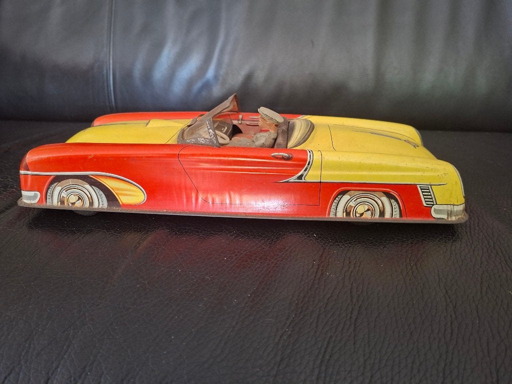 speelgoedauto jaren 1950, Ophalen, Gebruikt