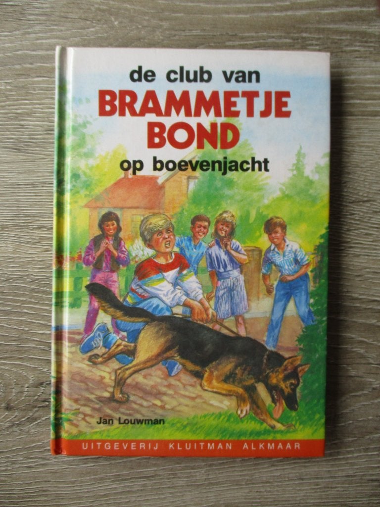 De club van Brammetje Bond op boevenjacht - Jan Louwman, Ophalen of Verzenden, Gelezen, Fictie algemeen