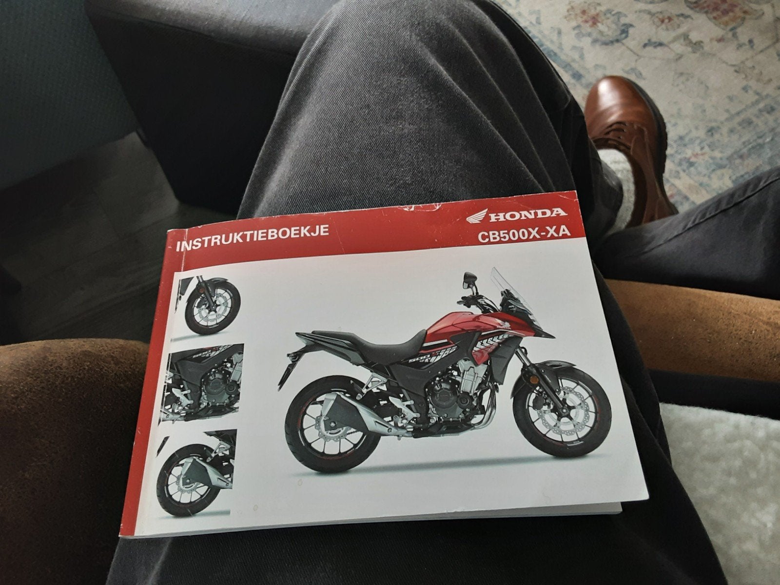 Honda CB500X-XA Instructieboekje Handleiding, Ophalen of Verzenden, Honda