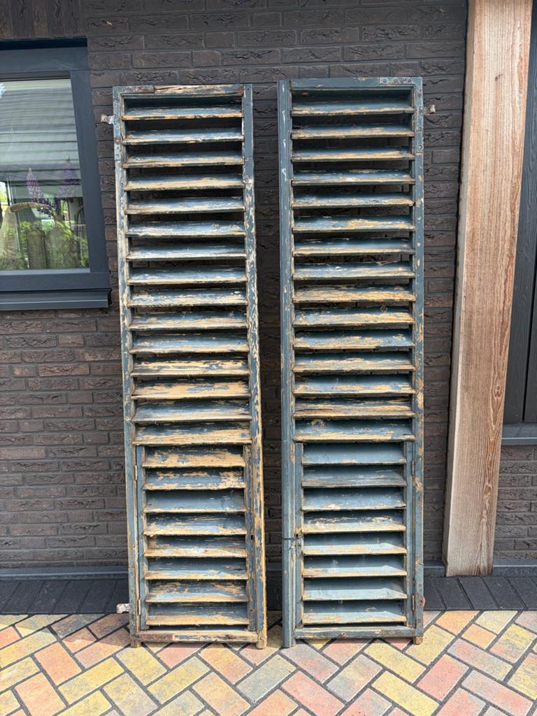 Oude luiken ter decoratie - 3 sets beschikbaar, Ophalen
