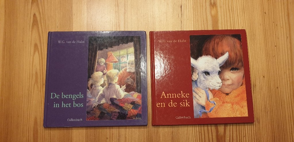 Twee boekjes nieuwste druk van W.G. v/d Hulst. 21 x 20,5 cm, Ophalen of Verzenden, Zo goed als nieuw, Fictie algemeen